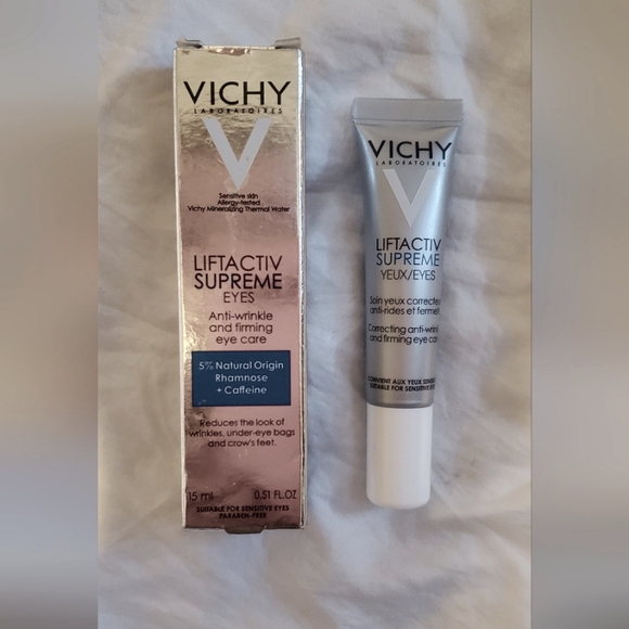 NIB Vichy Liftactiv Supreme Eyes Anti-wrinkle & Under Eye Bags Crows Feet Cream - Picture 1 of 5